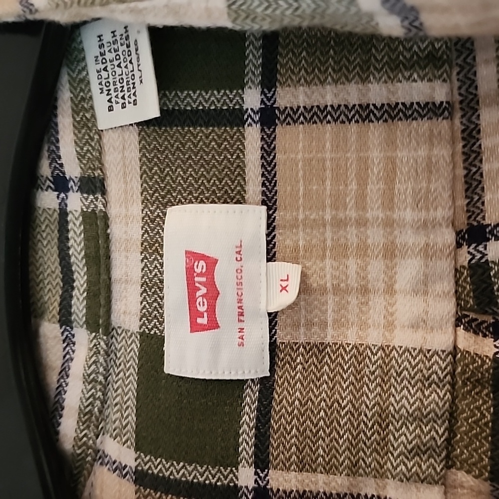 Men's flannel long sleeve shirt - Picture 2 of 3